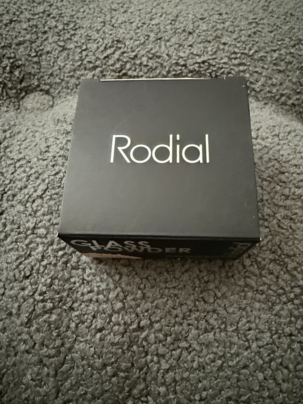 Rodial Black Accessory Box with White Logo